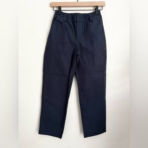 Tea Collection boys navy blue Relaxed Twill Pants 12